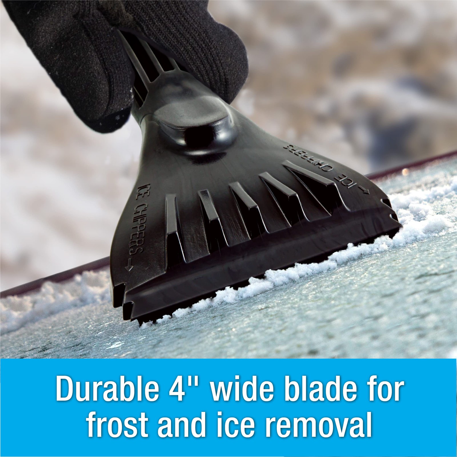 10 Inch Bear Claw Ice Scraper for Windshield & Windows (16721)