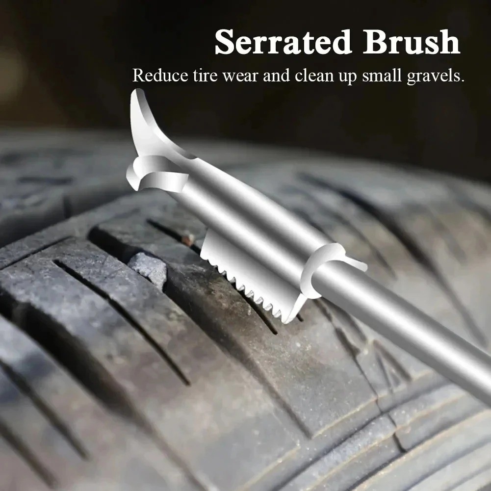 Car Tire Stone Removal Tool Hook Cleaner for Tyre Tread Cleaning Pick Tool