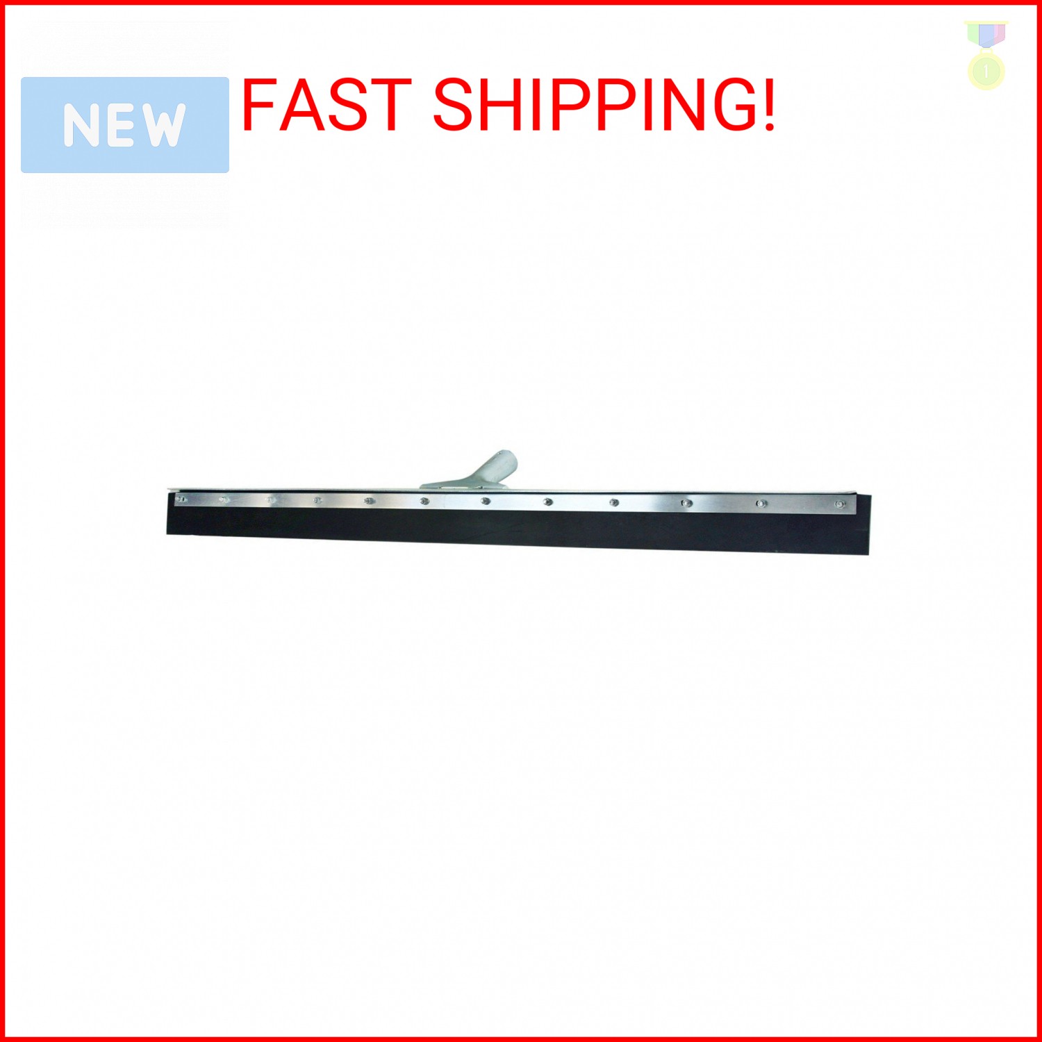 Ettore 1639 Wipe’n Dry Floor Squeegee, 30-Inch