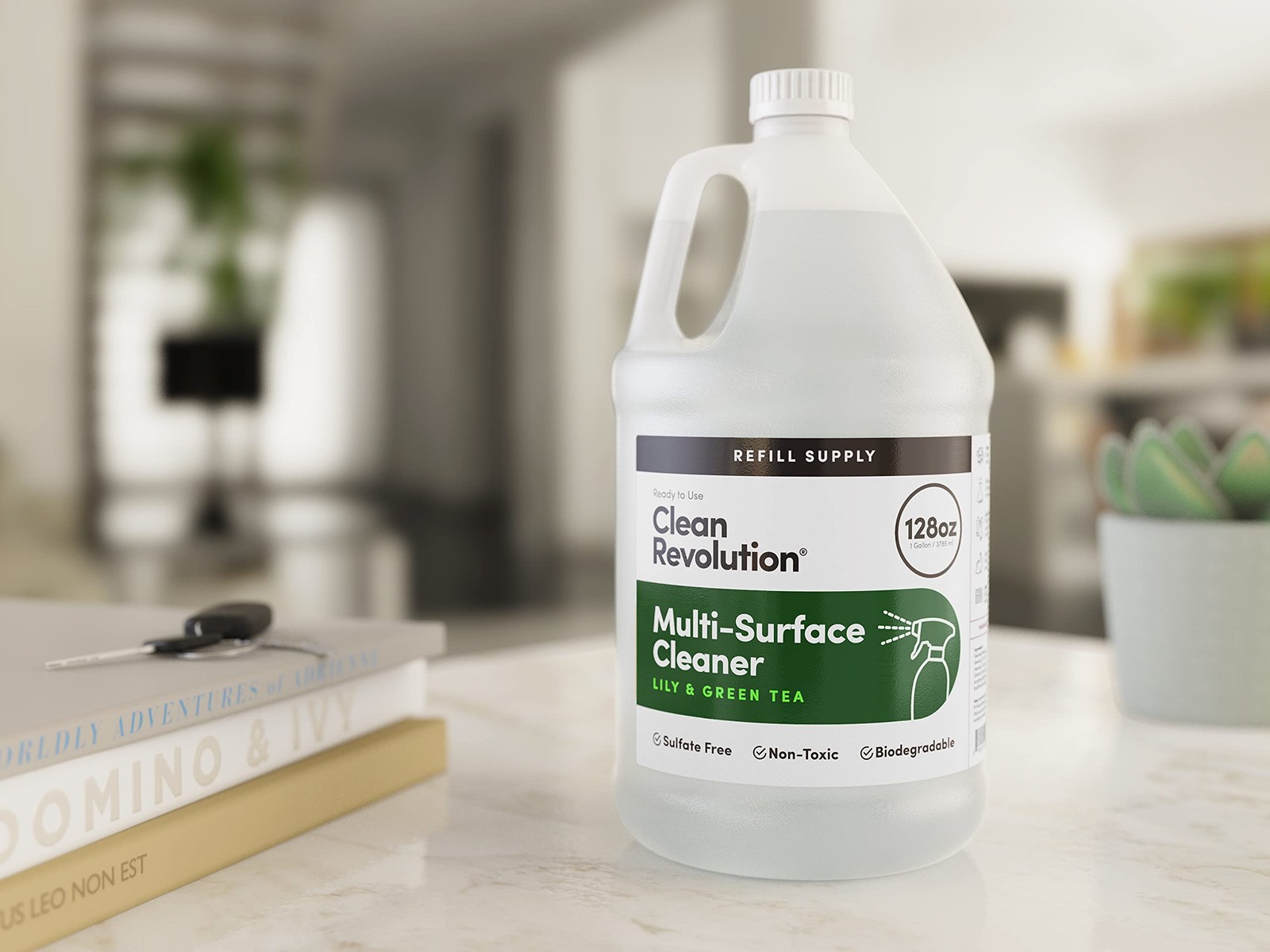 Multi Surface Cleaner Refill Supply, Non-Toxic, Eco-Friendly & Plant-Based, R…