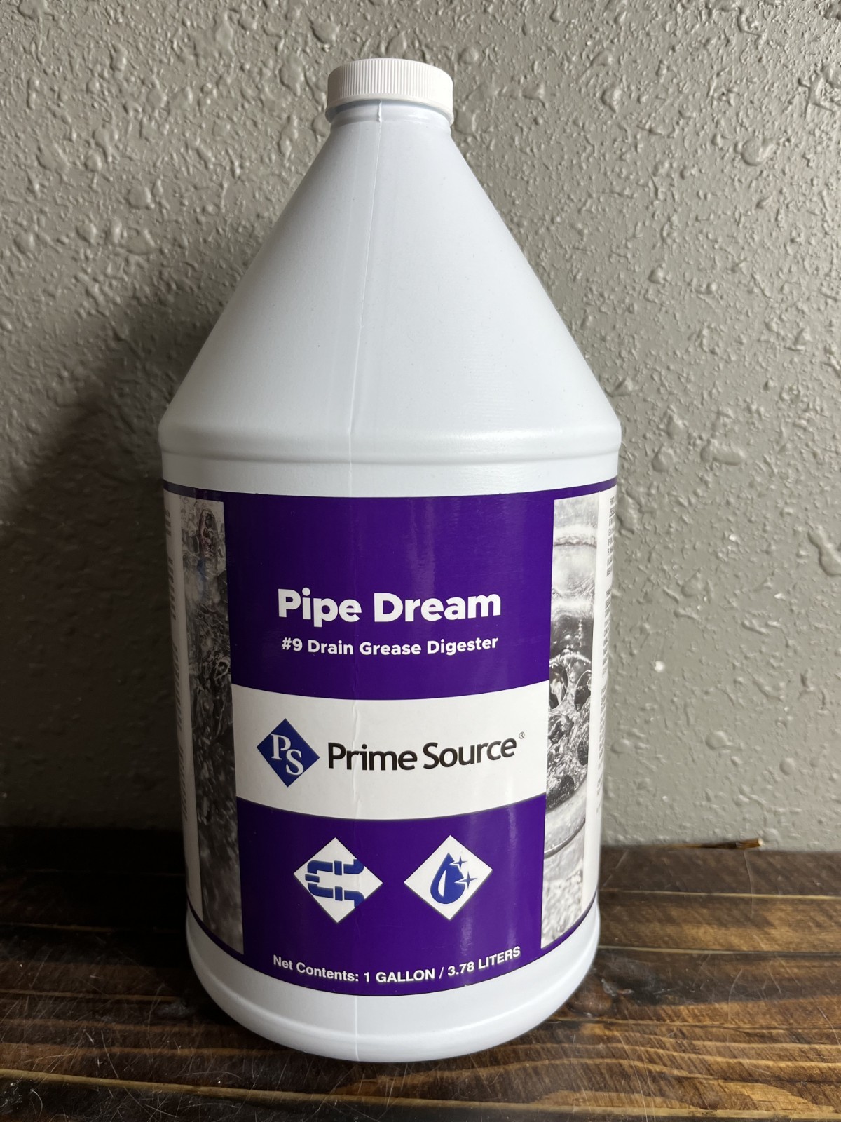 Prime Source Pipe Dream #9 Drain Grease Digester 1 Gallon Septic Safe Treatment