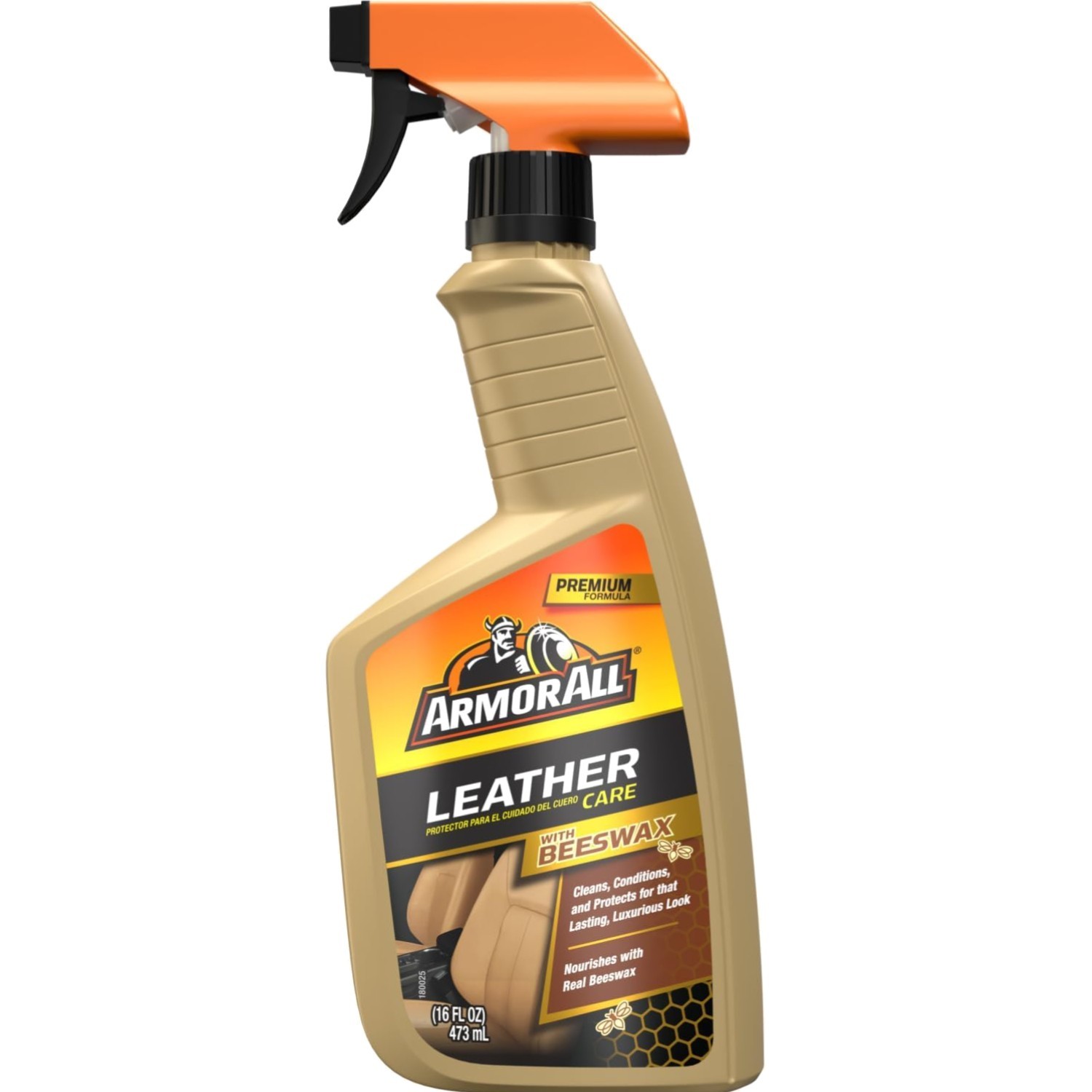 Leather Cleaner Spray, Beeswax Conditioner, 16 Oz