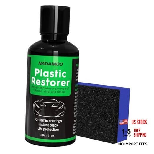 Plastic Restorer, Highly Concentrated Ceramic Coating for Cars, Back to 30ml
