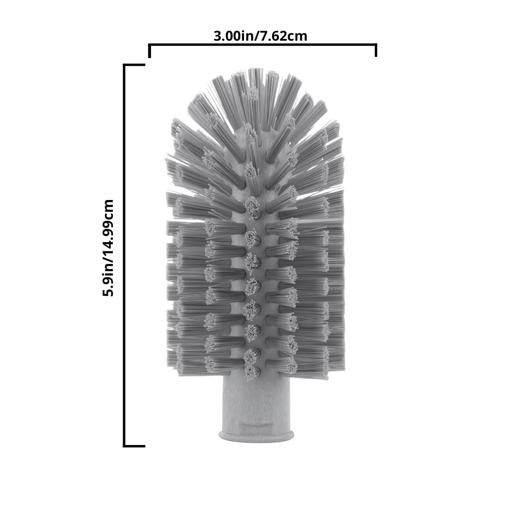 SPARTA Multi-Purpose Valve Brush Pipe Brush, Round Brush with Polyester Brist…
