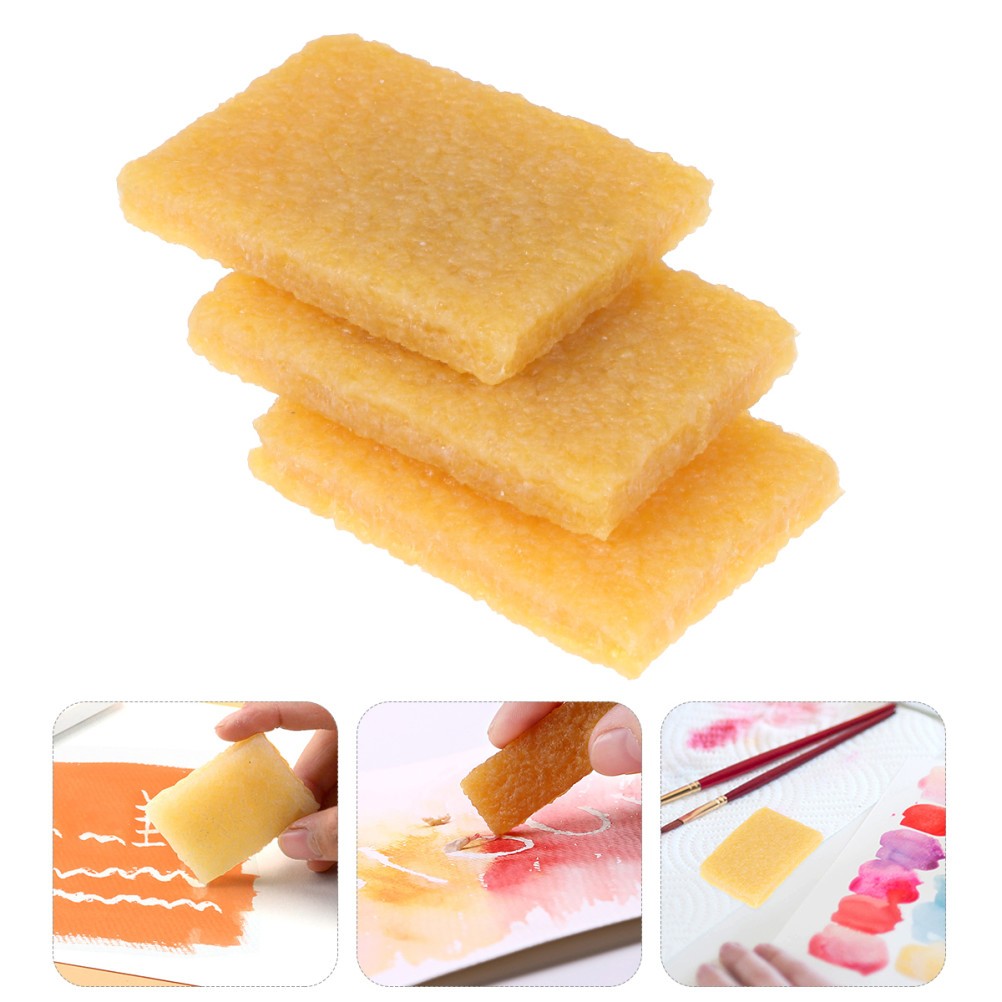 3 Pcs Watercolor Brush Washer for Painting Eraser Art Cleaning Tool