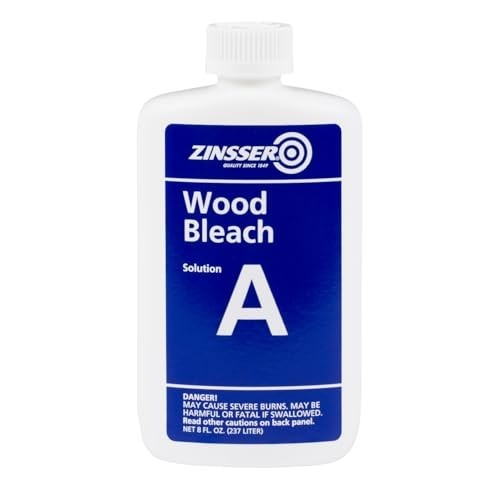 Zinsser 300451 Wood Bleach, Part A and B, 8 Ounce (Pack of 2)