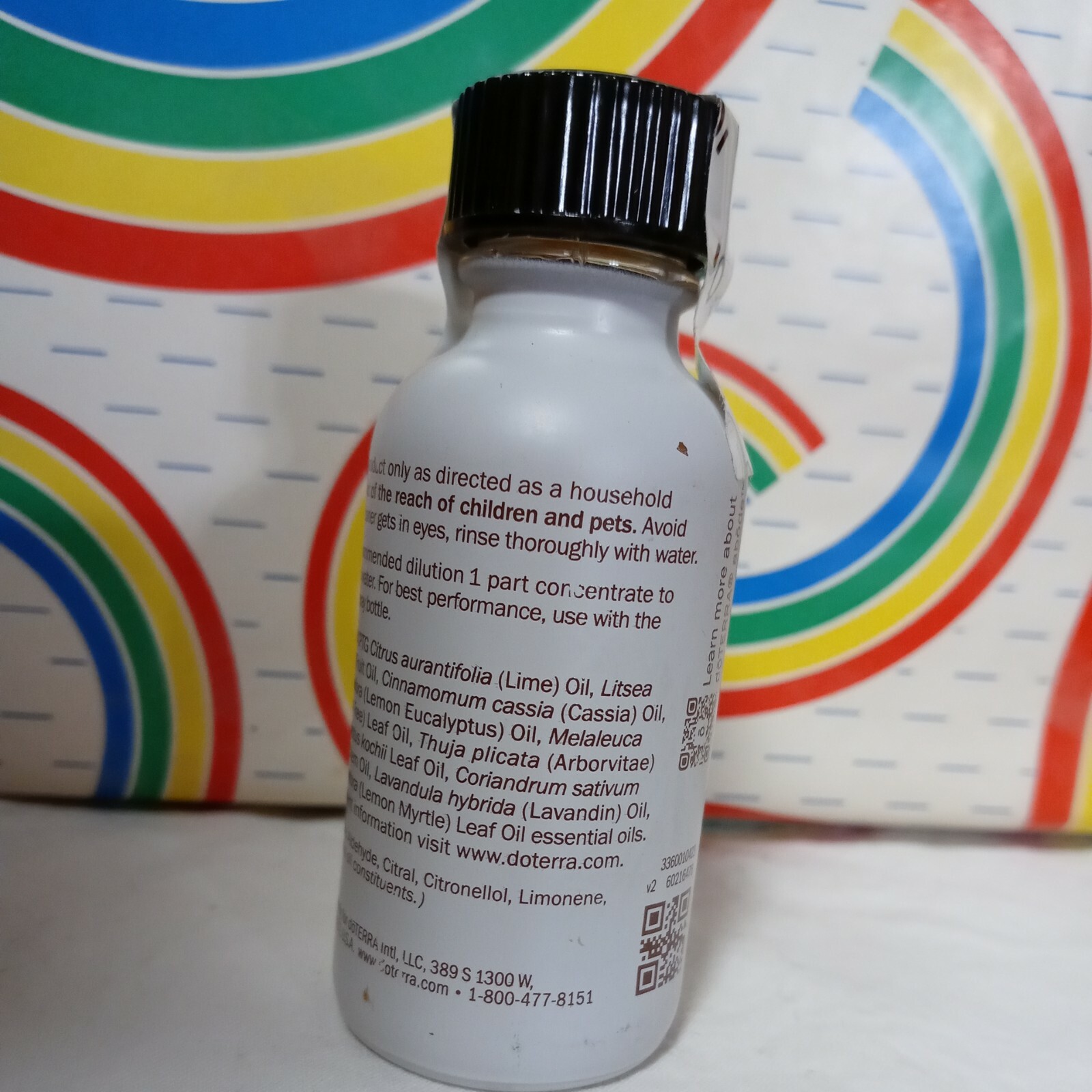 doTERRA 4 Bottles Abode Multi-purpose Surface Cleaner Concentrate LOT of 4