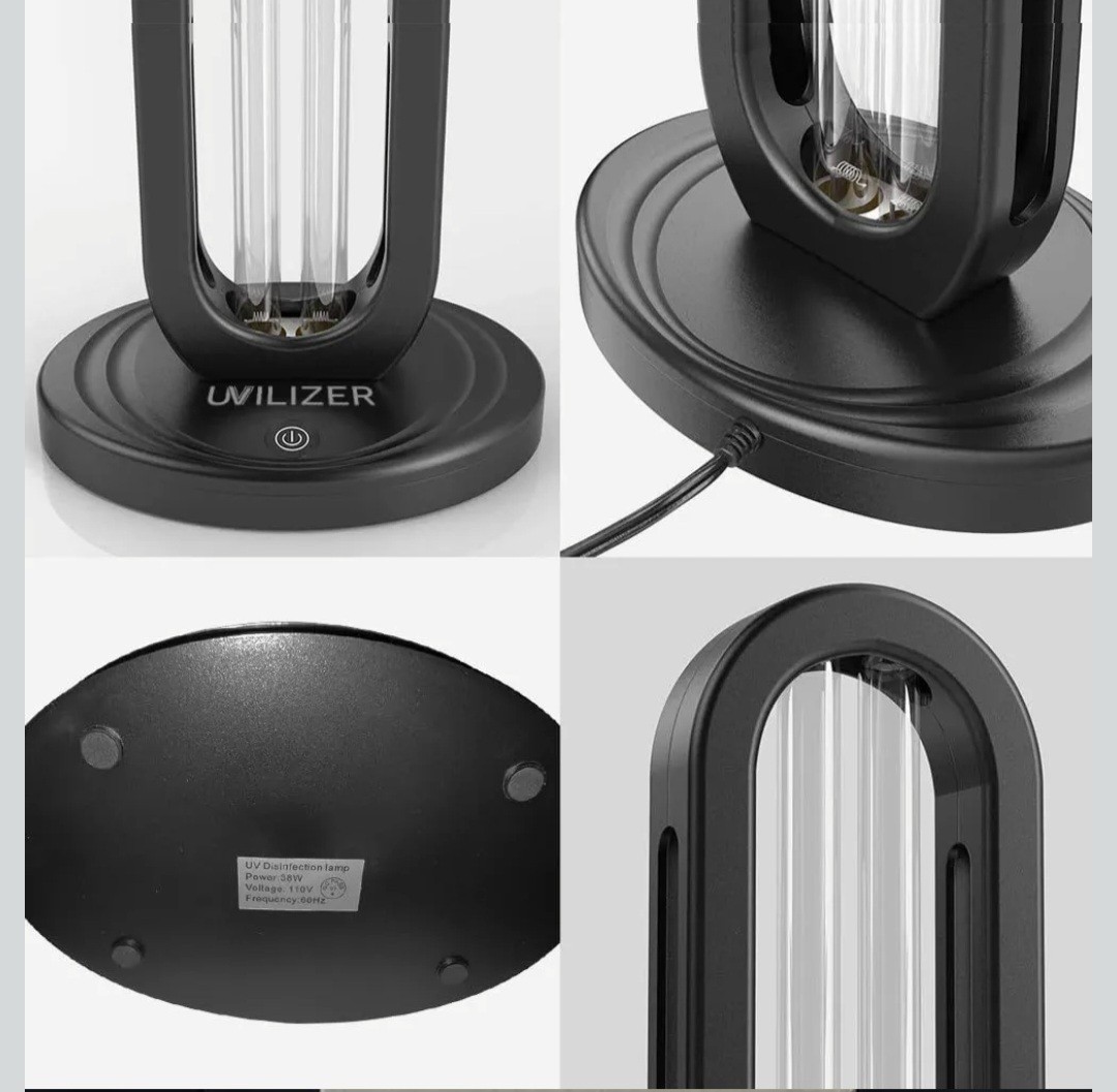UVLIZER Tower UV Light Sanitizer Kill 99% of Germs Bacteria Virus Mold Dust Mite