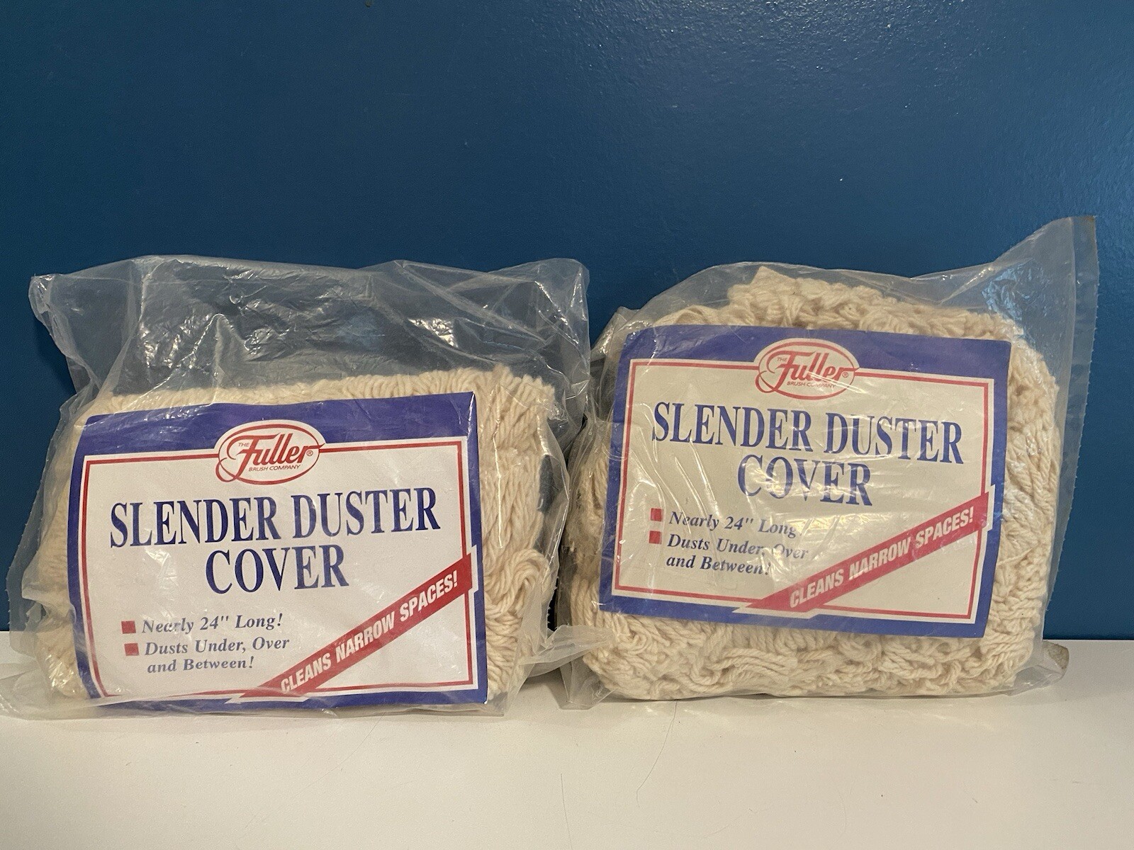 NEW (2) Fuller Brush Company Slender Duster REPLACEMENT Cover Model 151