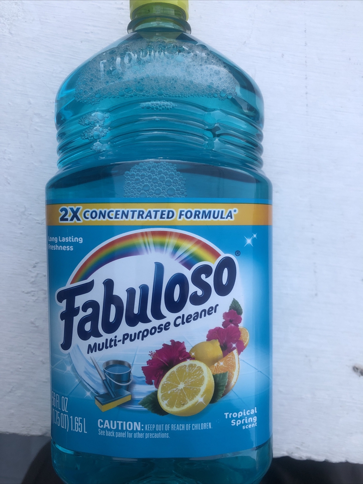 Fabuloso Concentrated All Purpose Cleaner Liquid, Tropical Spring, 56 Fl. Oz.