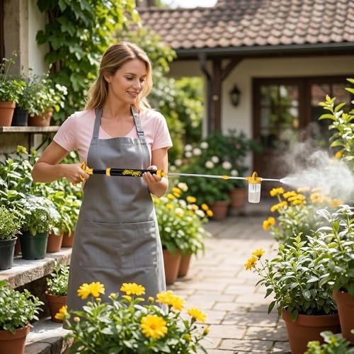 Diatomaceous Earth Duster Powder Sprayer 4FT Telescopic Wand Adjustable Flow
