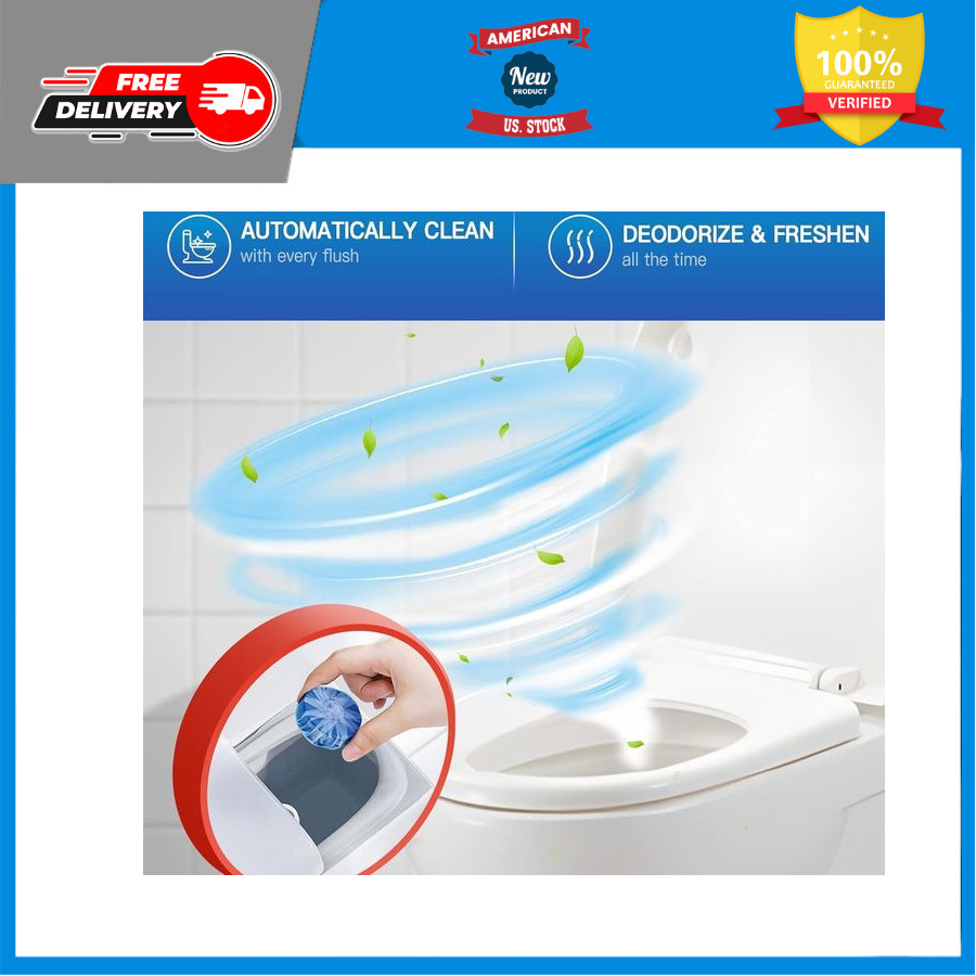 Vacplus Automatic Toilet Bowl Cleaner Tablets, 50Pack, VAT165