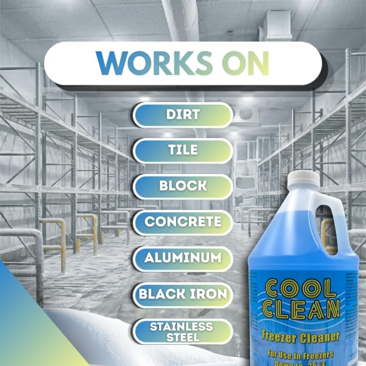 Cool Clean Heavy-Duty Freezer Cleaner-1 gallon (128 oz.)