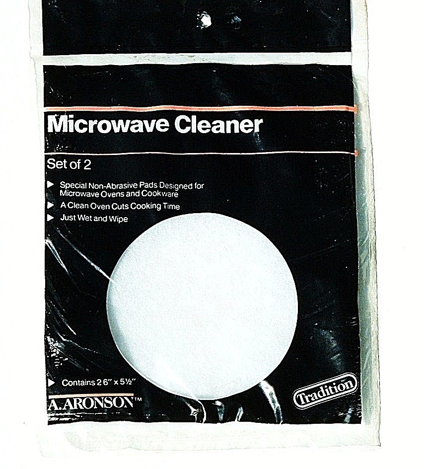 Aronson Microwave Cleaner Pads Cloth Special Non-Abrasive 2pcs