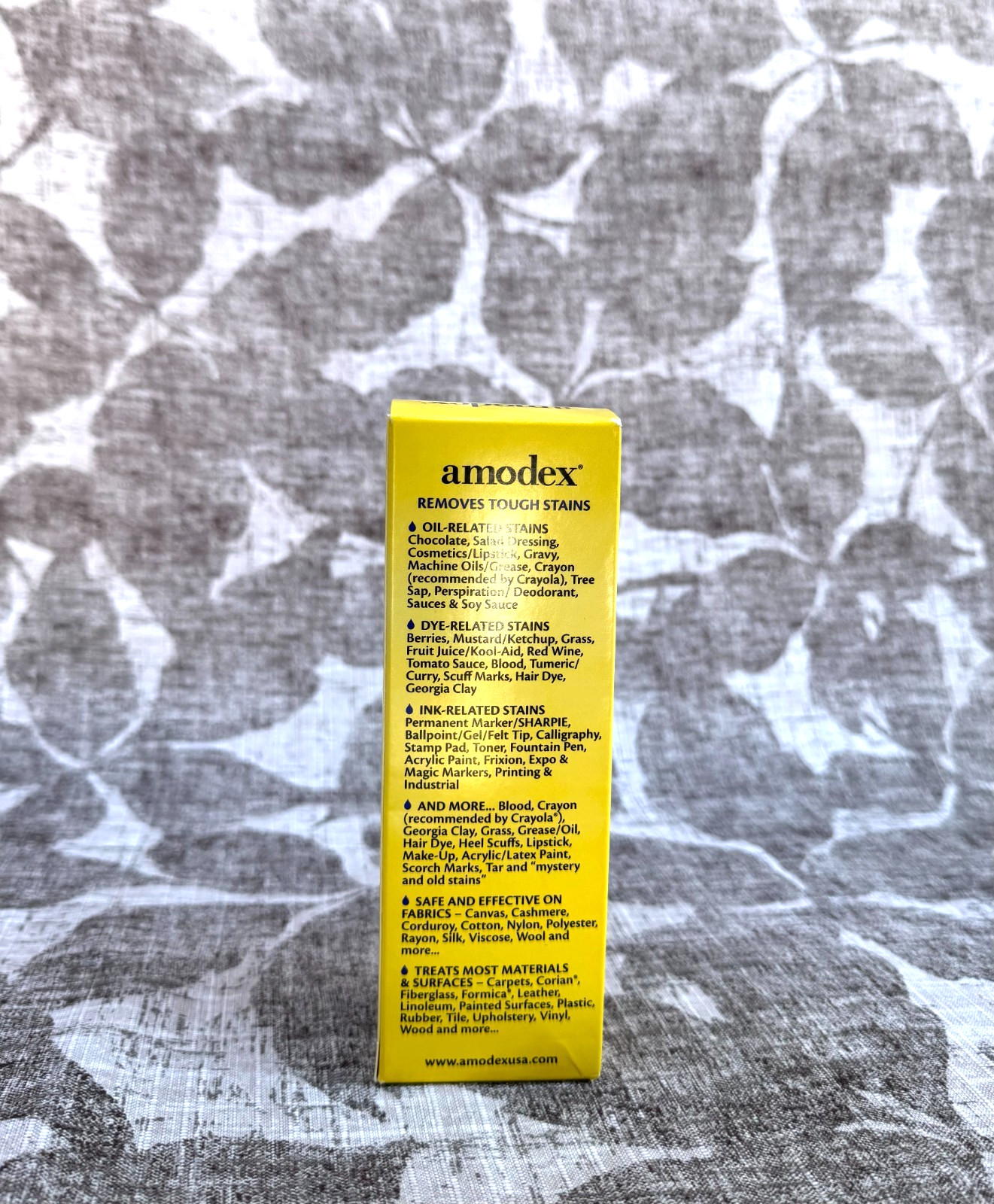 Amodex Ink and Stain Remover Cleans Marker Ink Crayon Pen Makeup USA