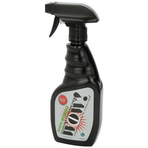 WOW RTU Stainless Steel Polish Clear Light-Amber 16 oz Spray Bottle | 6/Case