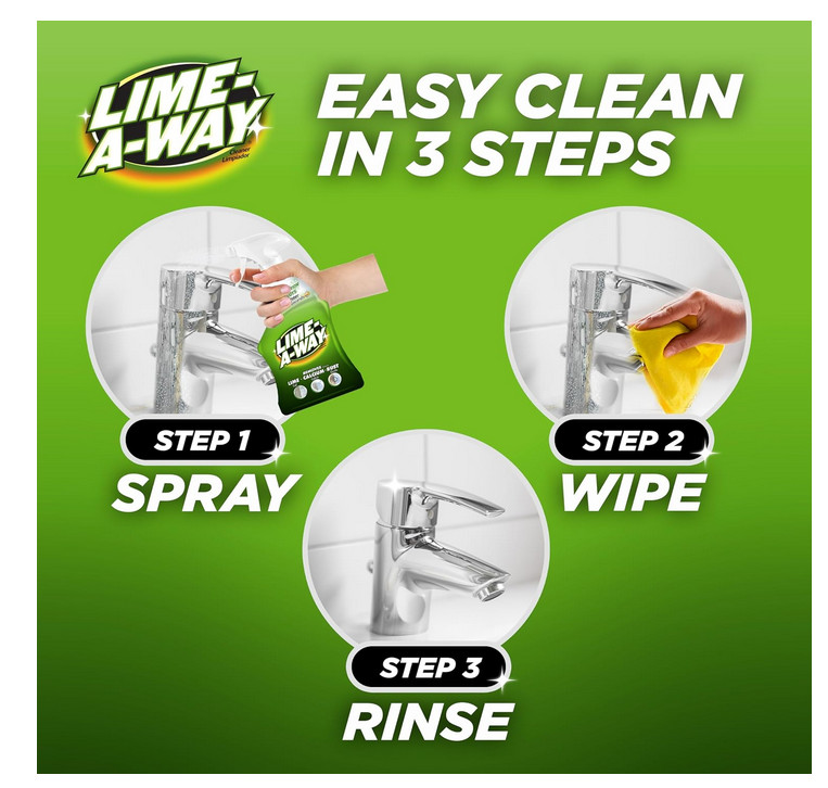 Lime-A-Way Hard Water Stain Remover Spray 22 fl oz