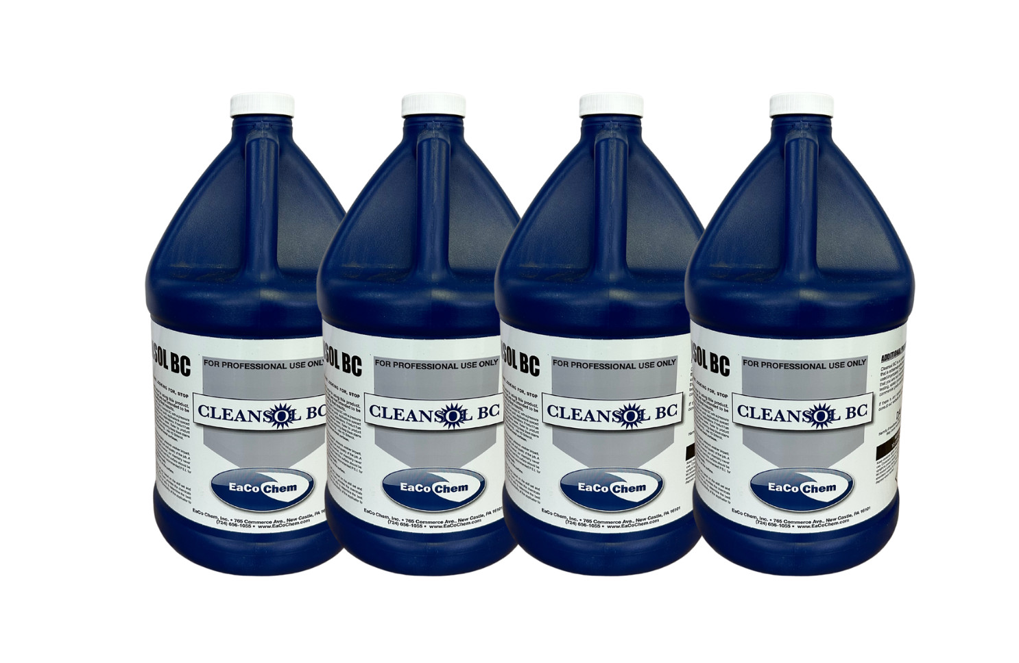EaCo Chem Cleansol BC – 4 Gallon Case – Brushless Oxidation and Soil Remover