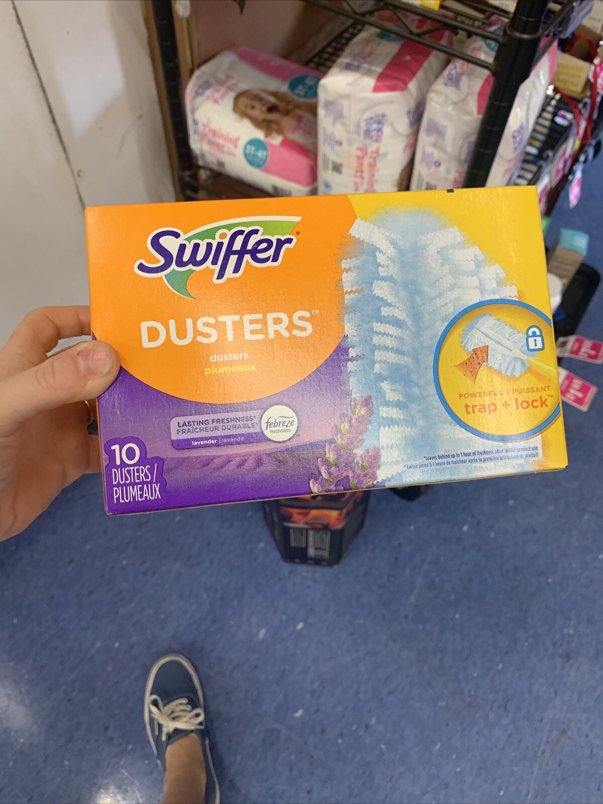 Swiffer Duster Febreze Freshness Lavender Scented 10Count