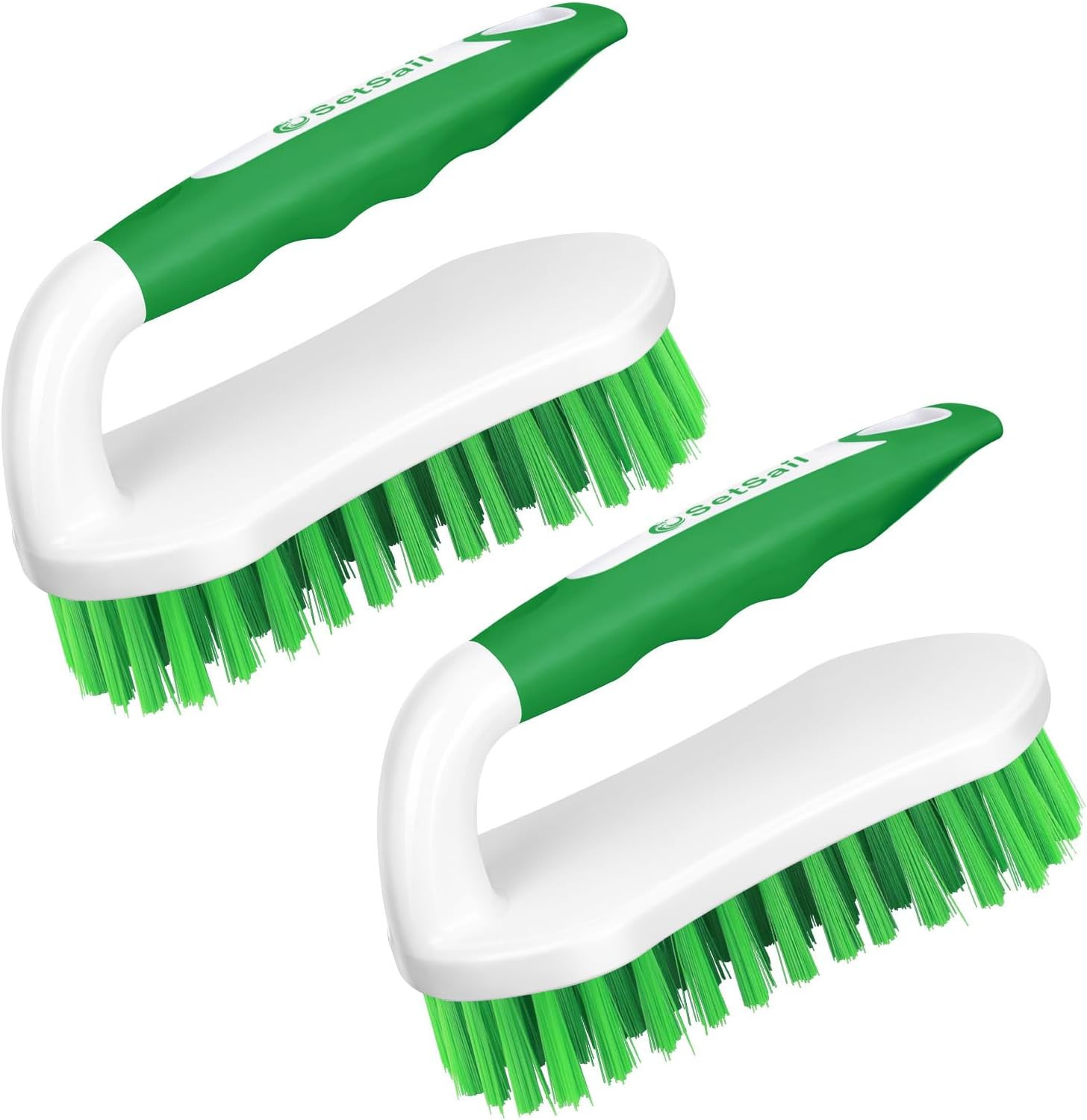 Scrub Brush, Heavy-Duty Scrub Brushes for Cleaning with Stiff Bristles Cleaning