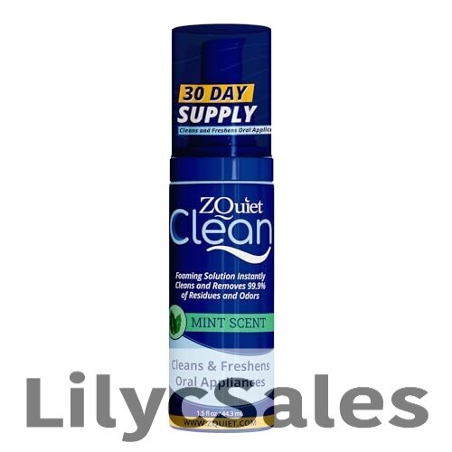 ZQuiet, Clean, Cleaning Solution – Mint Scent – 1.5 oz