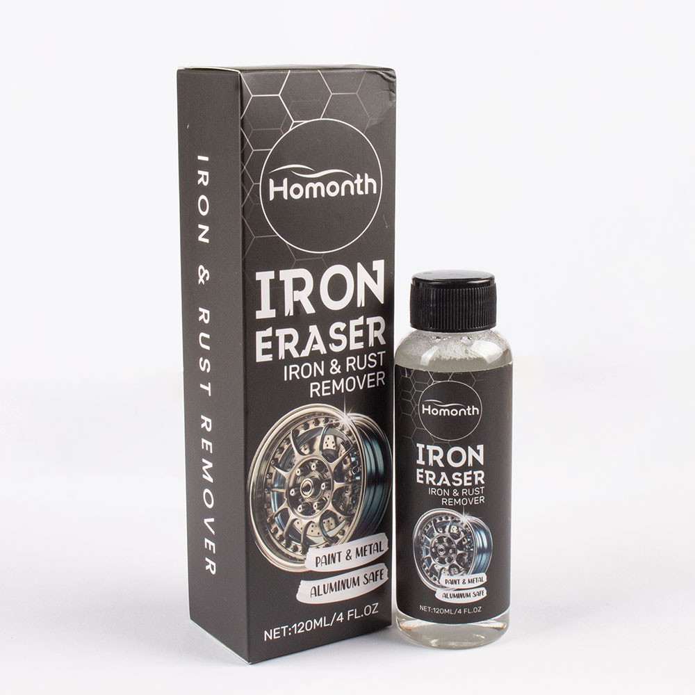 Iron Eraser Rust Remover Spray, Car Wheel Paint Brake Dust Fast Cleaner 120ml OD