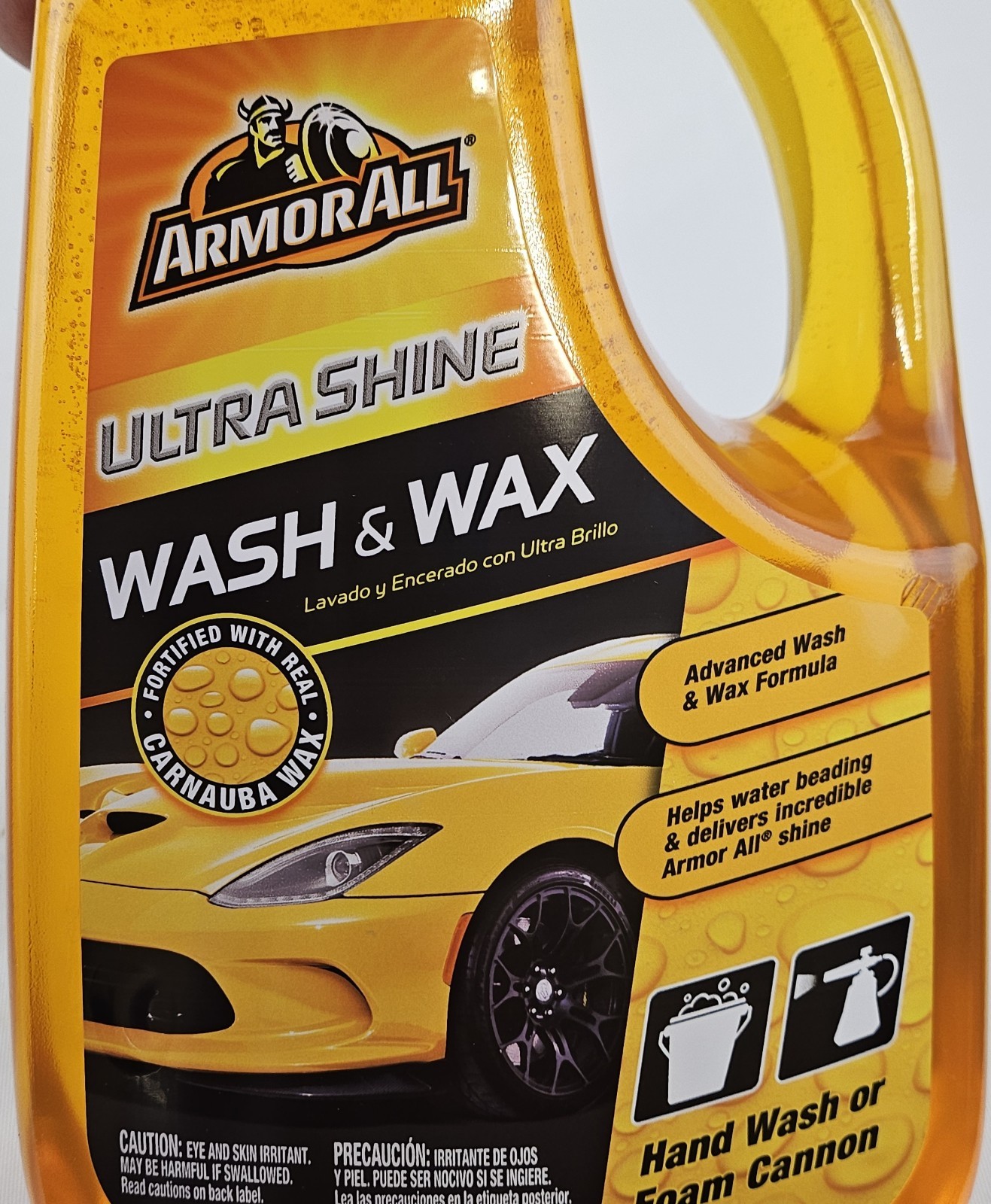 Armor All Ultra Shine Wash and Wax Liquid 64oz Bottle 4 PACK New