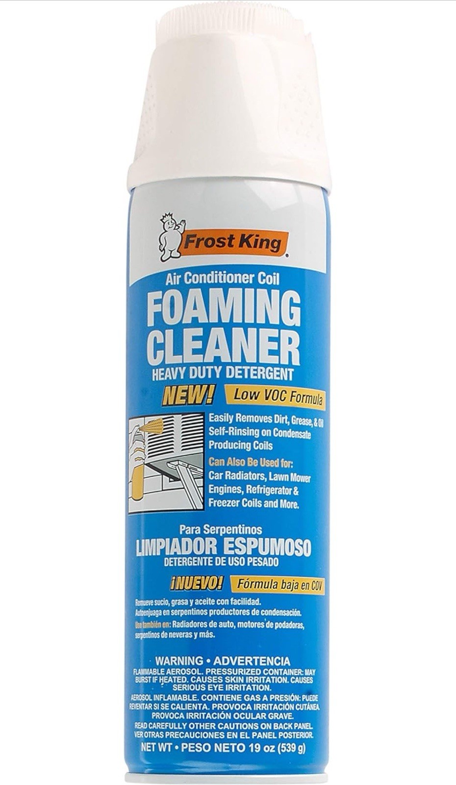 Frost King ACF19 Foam Coil Cleaner 19 Ounce New Great Deal
