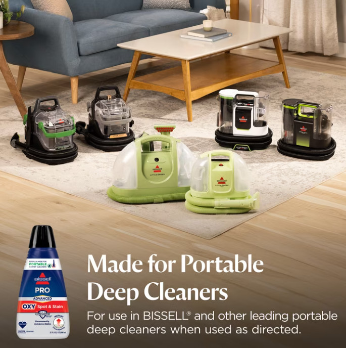 BISSELL Advanced Pro Oxy Spot & Stain Cleaner 32 fl oz 2038W Fresh Scent