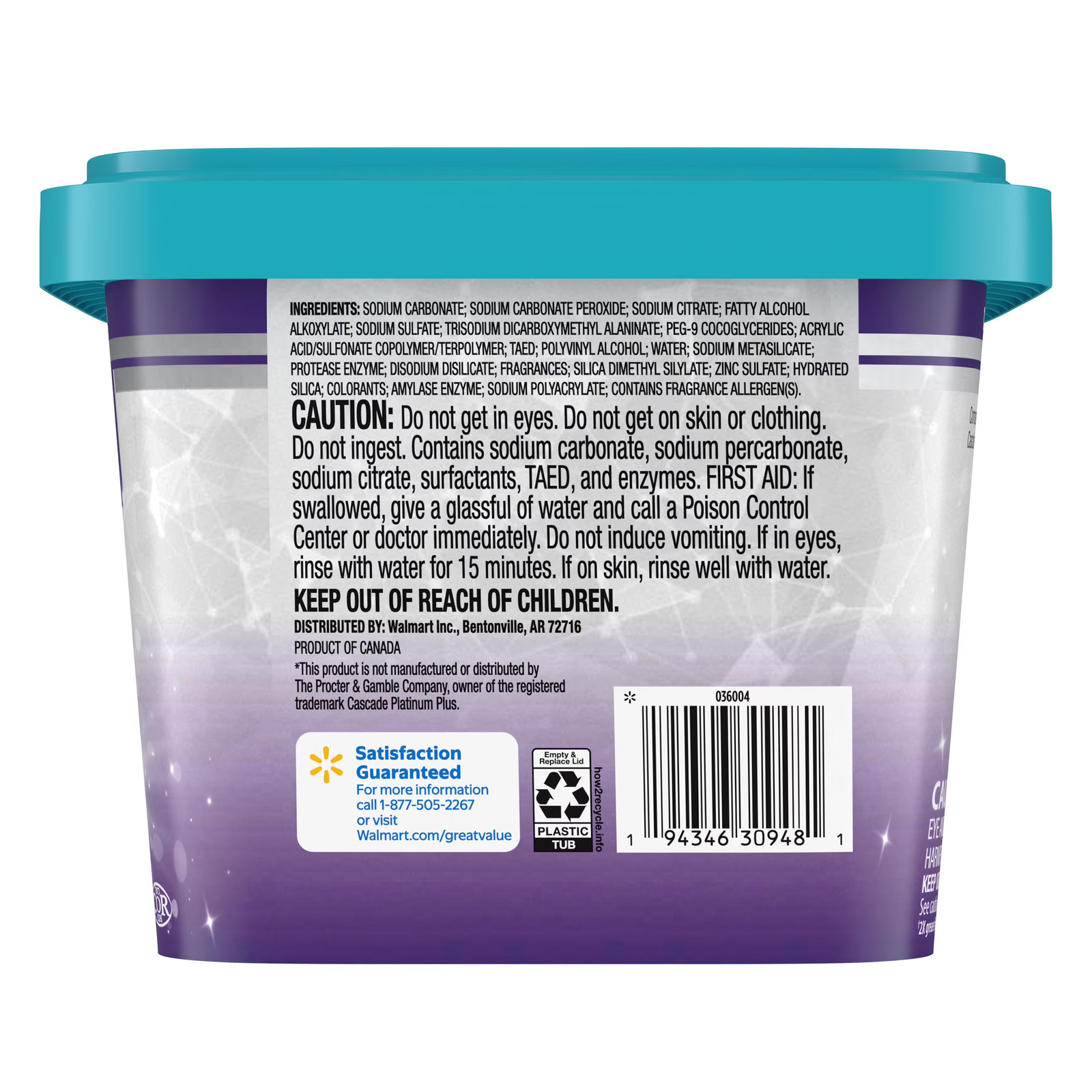 Premium Plus Dishwasher Pacs, Fresh Scent, 47 Count
