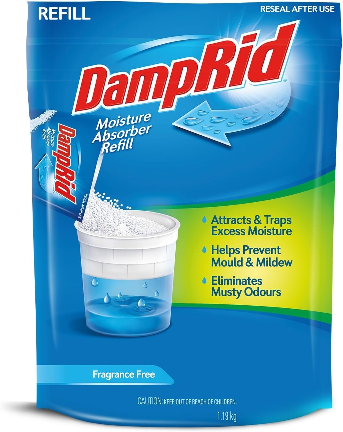 Moisture Absorber Refill, 42-Ounce
