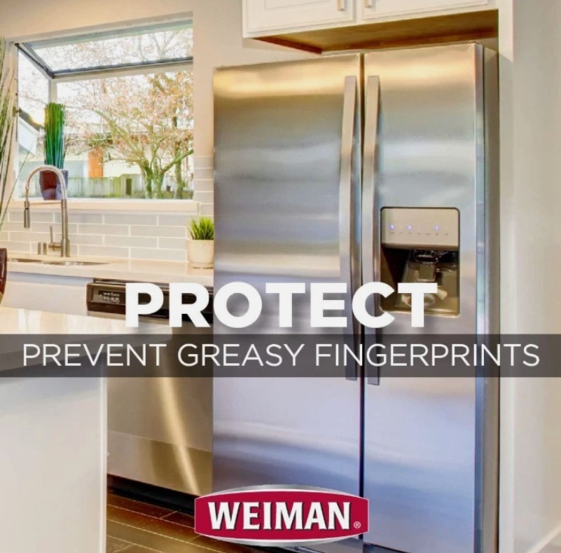 WEIMAN Stainless Steel Appliances Stoves Ranges CLEANER & POLISH 17oz (2-Pack)