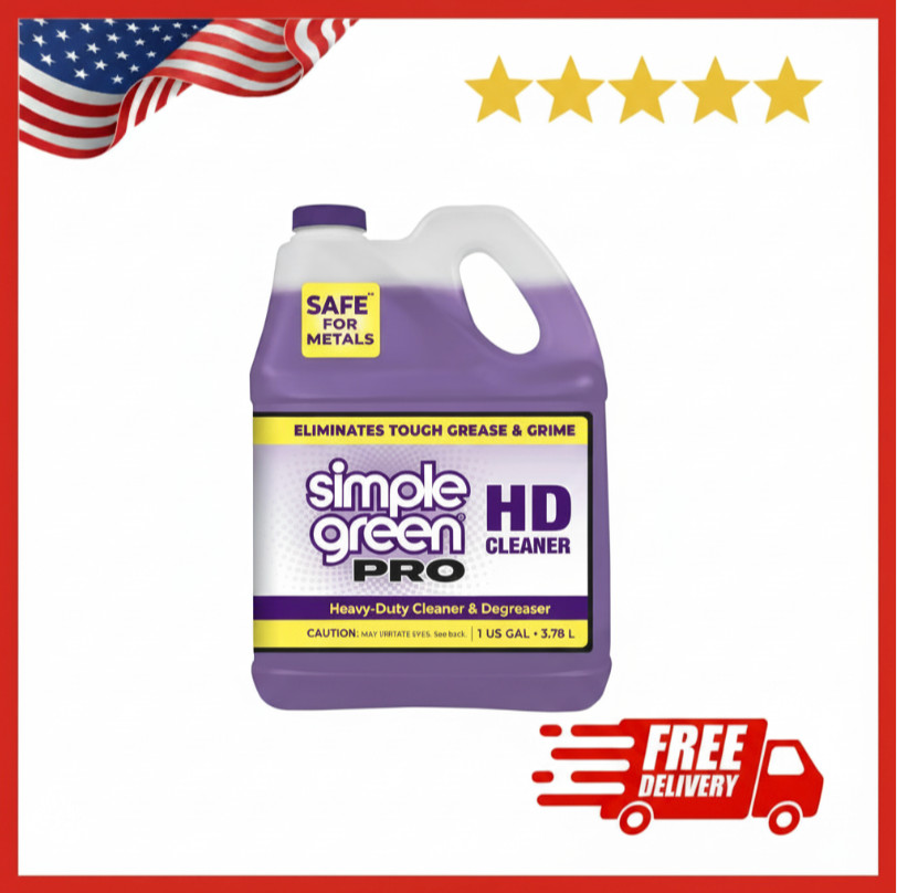 Simple Green Pro HD Heavy Duty Cleaner Degreaser and Deodorizer 128 Oz.