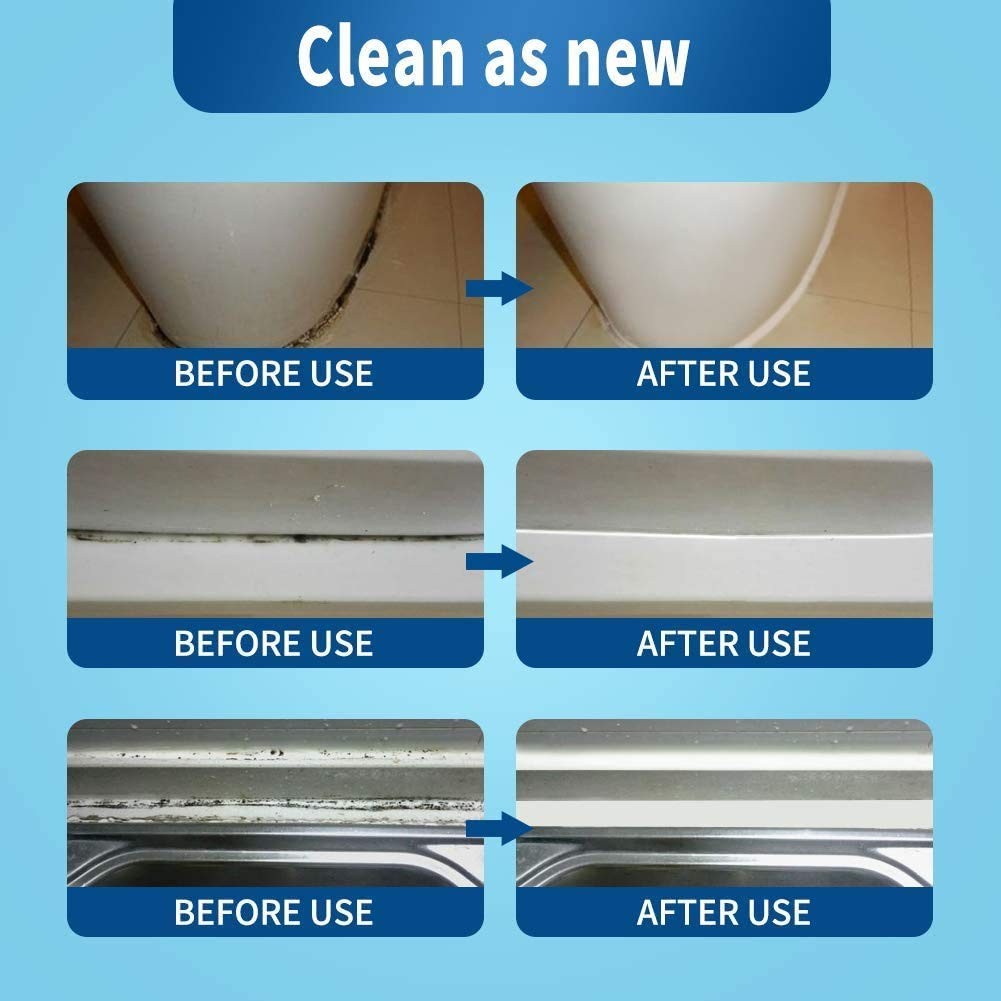 GELIVABLE Mold Mildew Cleaner Gel Household Cleaner for Wall Tiles Grout Sealant