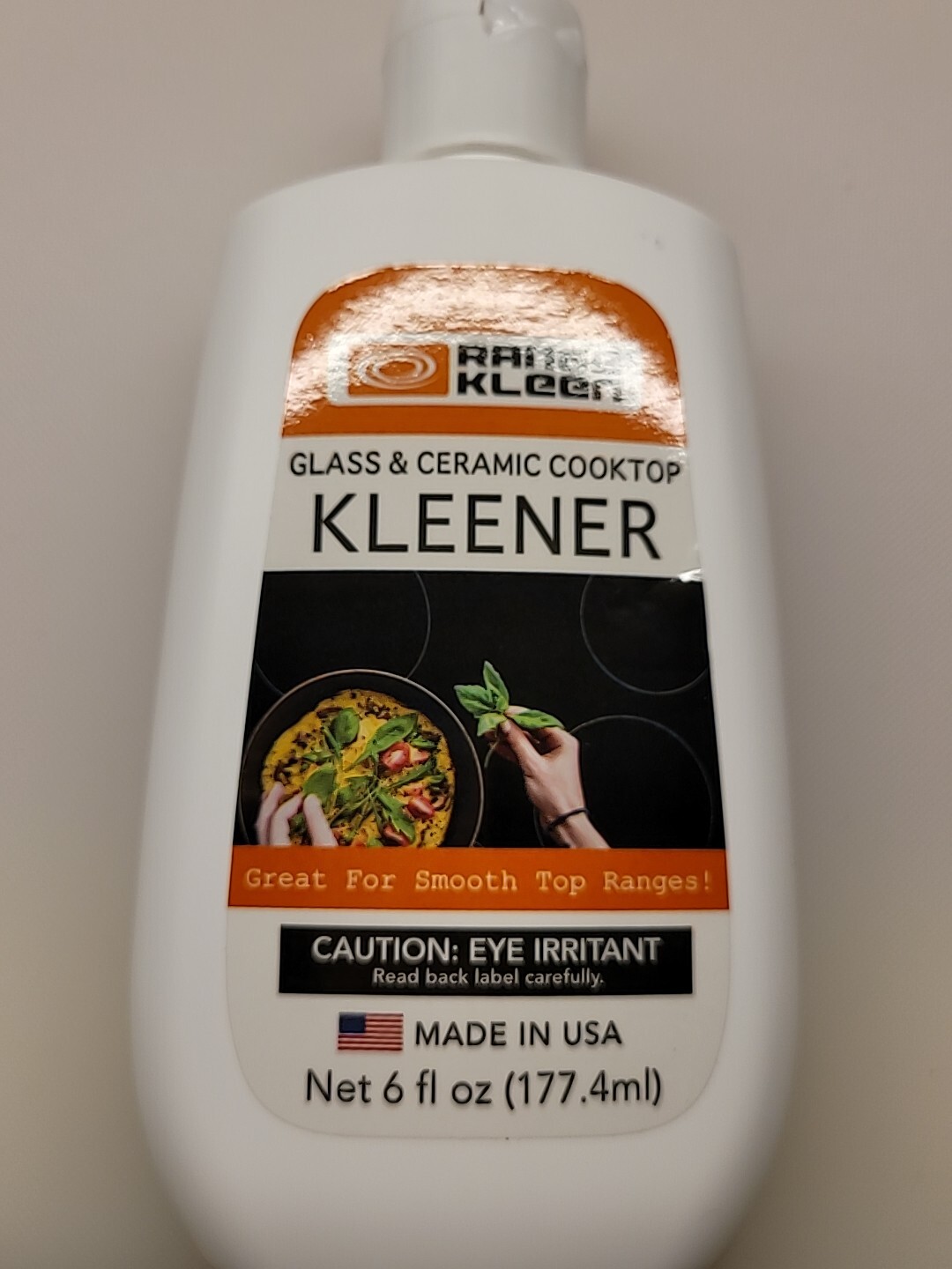 Range Kleen Glass & Ceramic Cooktop Kleener Made In the USA – 6oz.