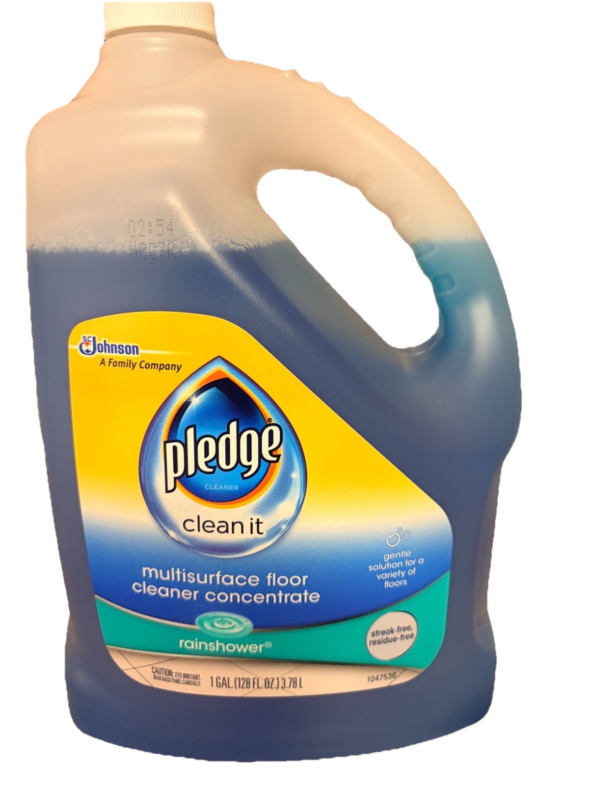 Pledge Clean It Multisurface Floor Cleaner Concentrate Rainshower 124 Oz 1 GAL