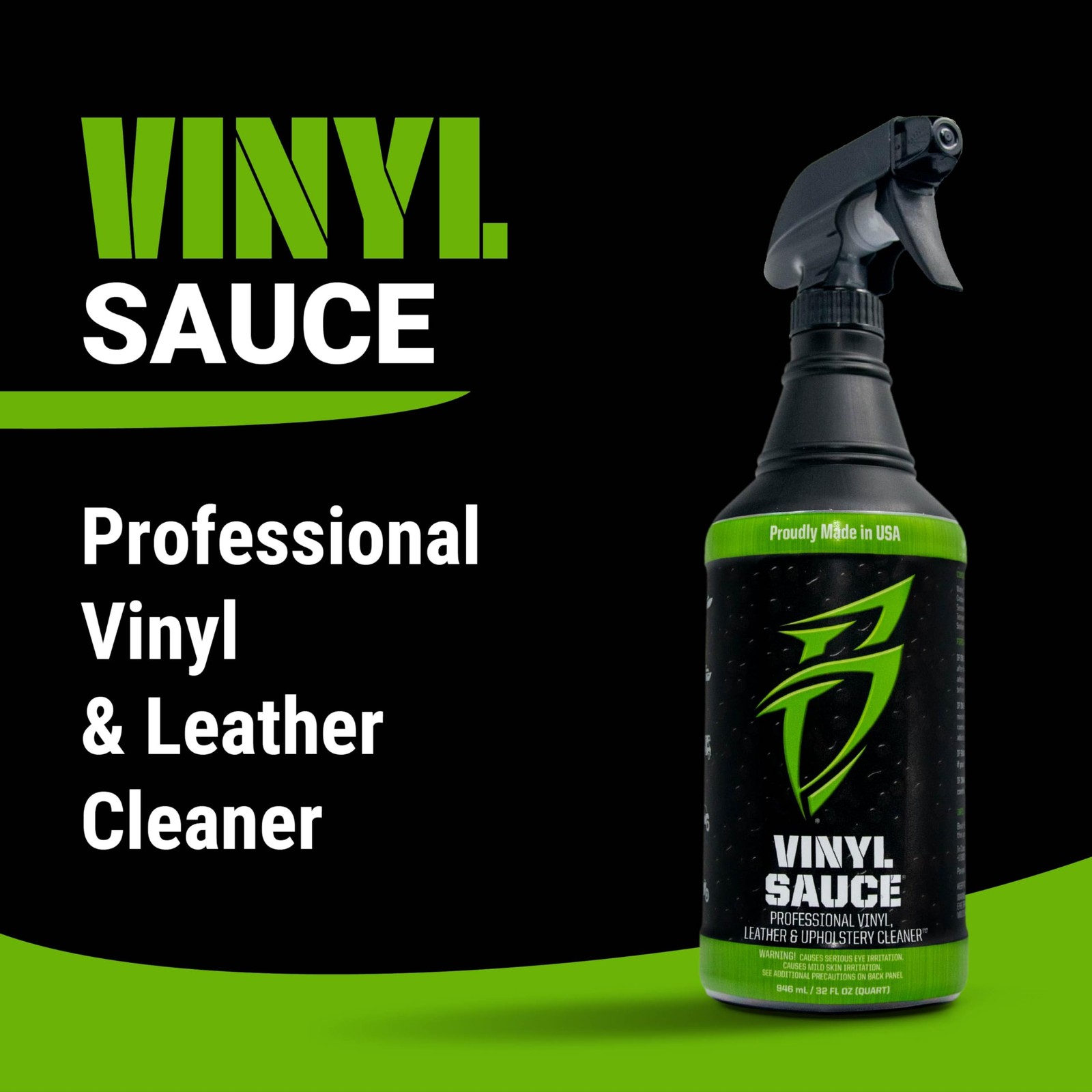 Vinyl Sauce Boat Seat and Upholstery Cleaning Spray, Removes Sunblock, OEM Ap…