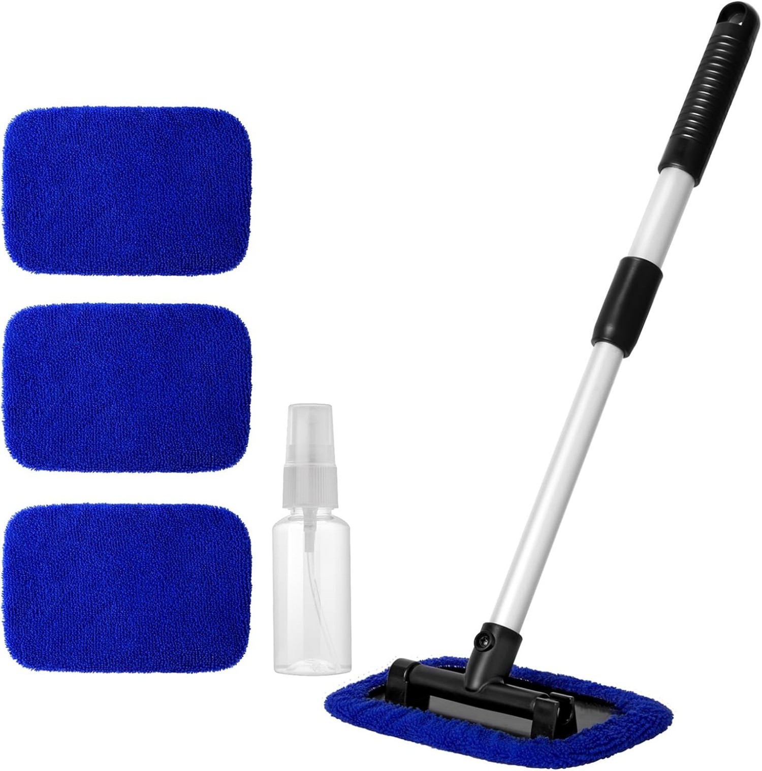 Windshield Cleaner Tool Car Interior Detailing Cleaning Kit Glass Wiper Brush US