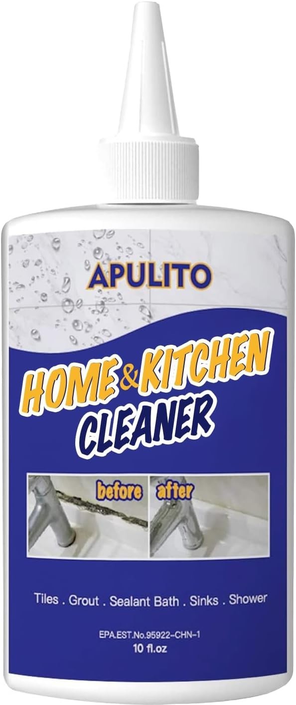 10 Fl Oz Eco-Friendly Cleaner Gel for Sinks, Counters, Tiles – Streak-Free Shine