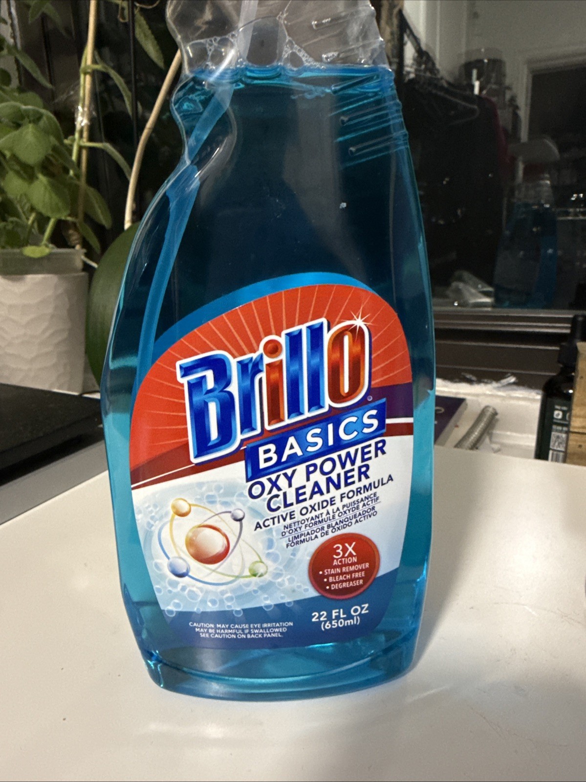 Brillo Basics Oxy Power Spray Cleaner 22 Fl Oz Brand New FREE SHIPPING
