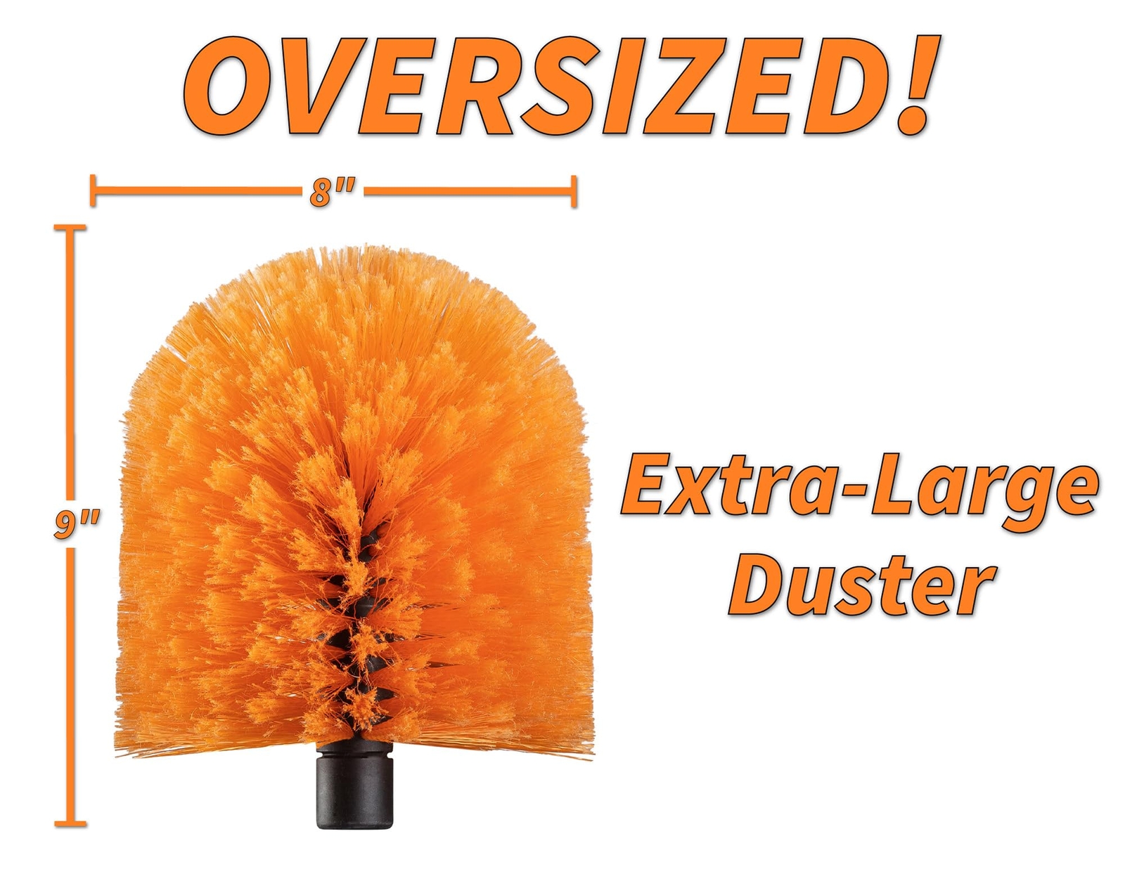 Cobweb Duster Head Brush // Big And Puffy Spider Web Brush For Outdoor & Indoor