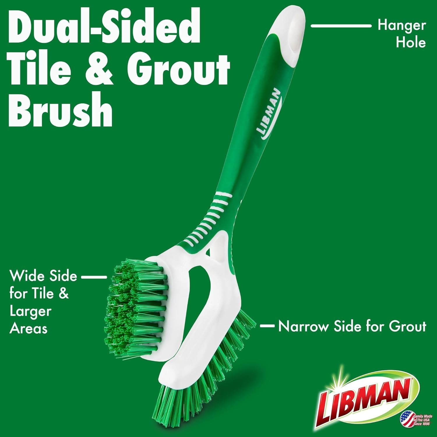 Heavy Duty Scrub Brush Kit – 3 Durable Brushes for Tackle Tough Household Messes