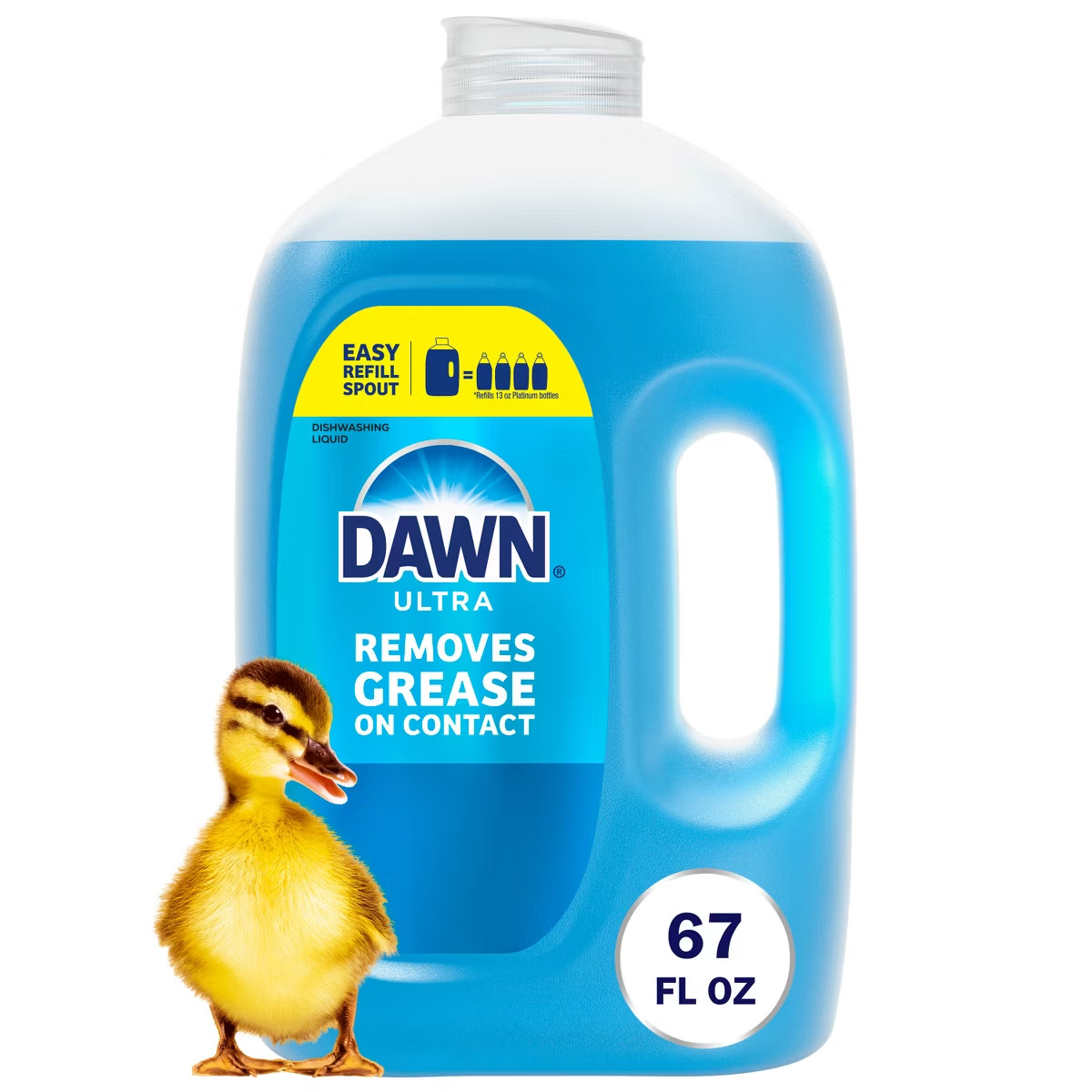 Dawn Original Ultra Dish Soap Refills – 67 fl oz: Removes Grease, Multi-Surface