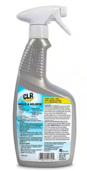 CLR Mold & Mildew Stain Remover Cleaner Spray 32 oz (2-Pack)