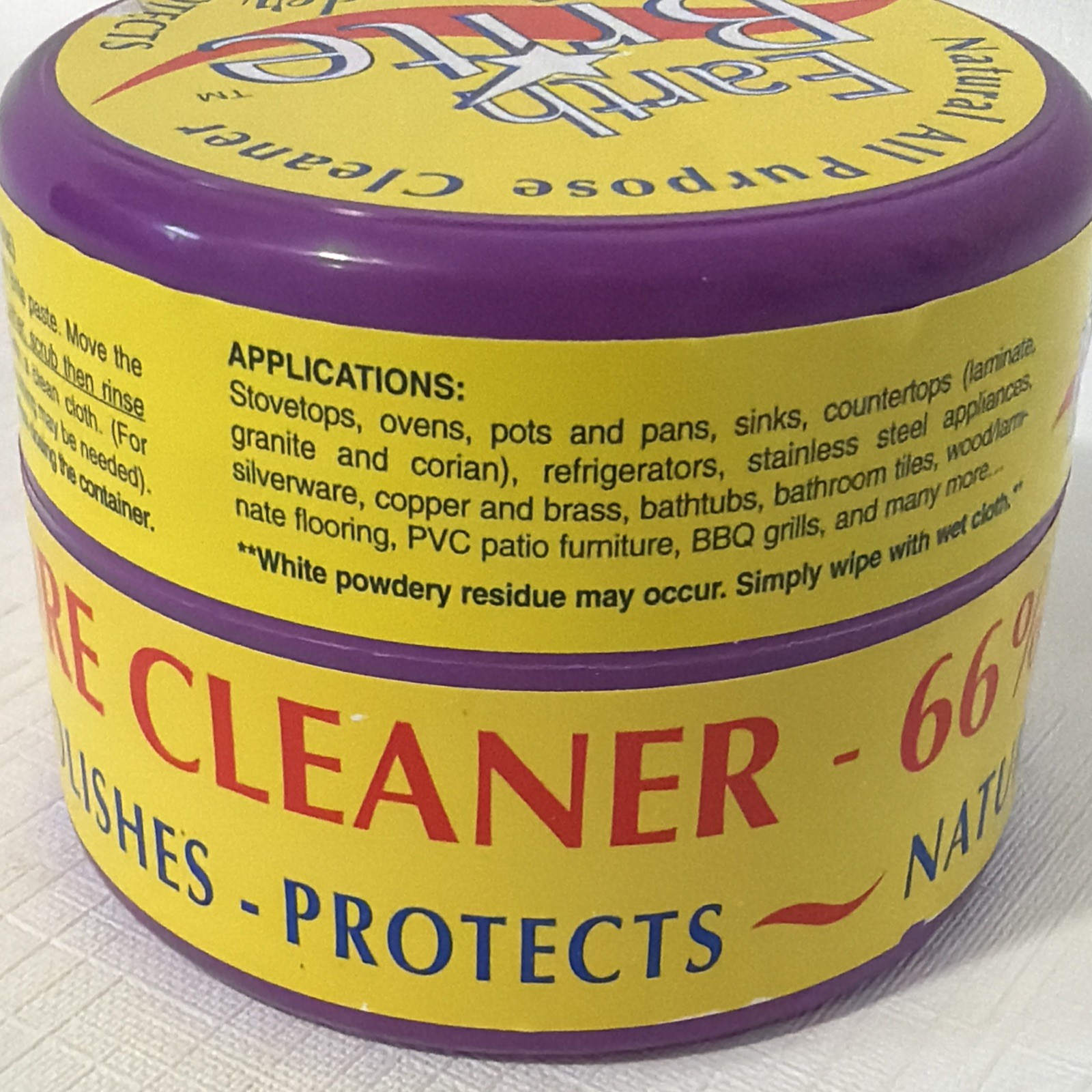NEW Original Earth Brite Natural All Purpose Cleaner 17.5 oz Lavender France NOB