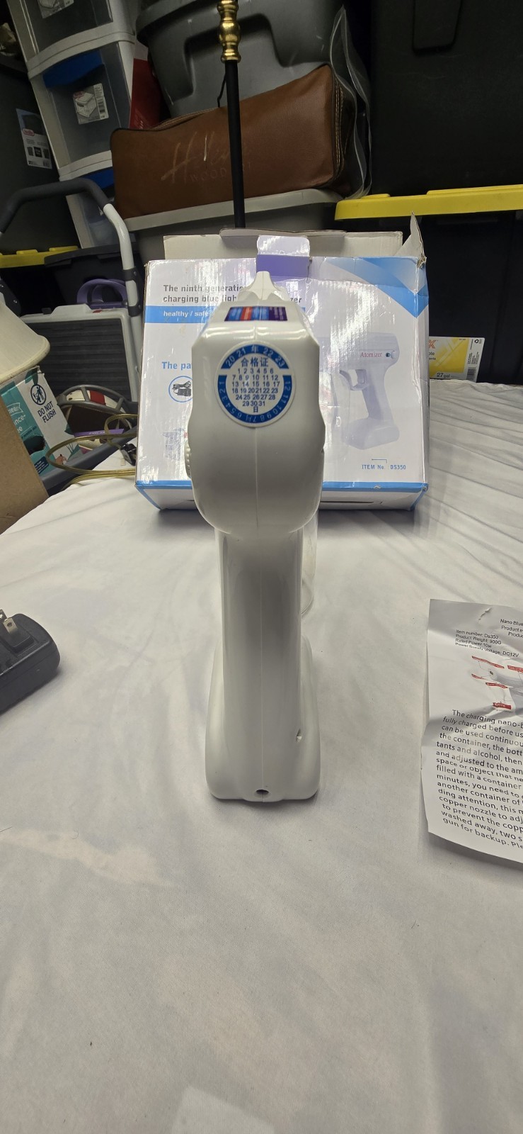 9th Gen. Wireless Charging Nano Blue Light Atomizer