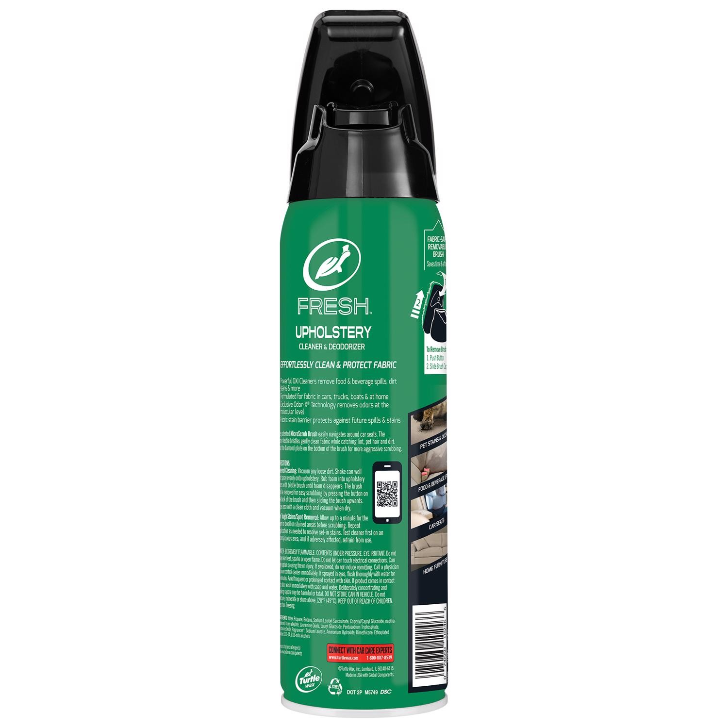 Turtle Wax Power Out Upholstery Cleaner Foam 18 oz