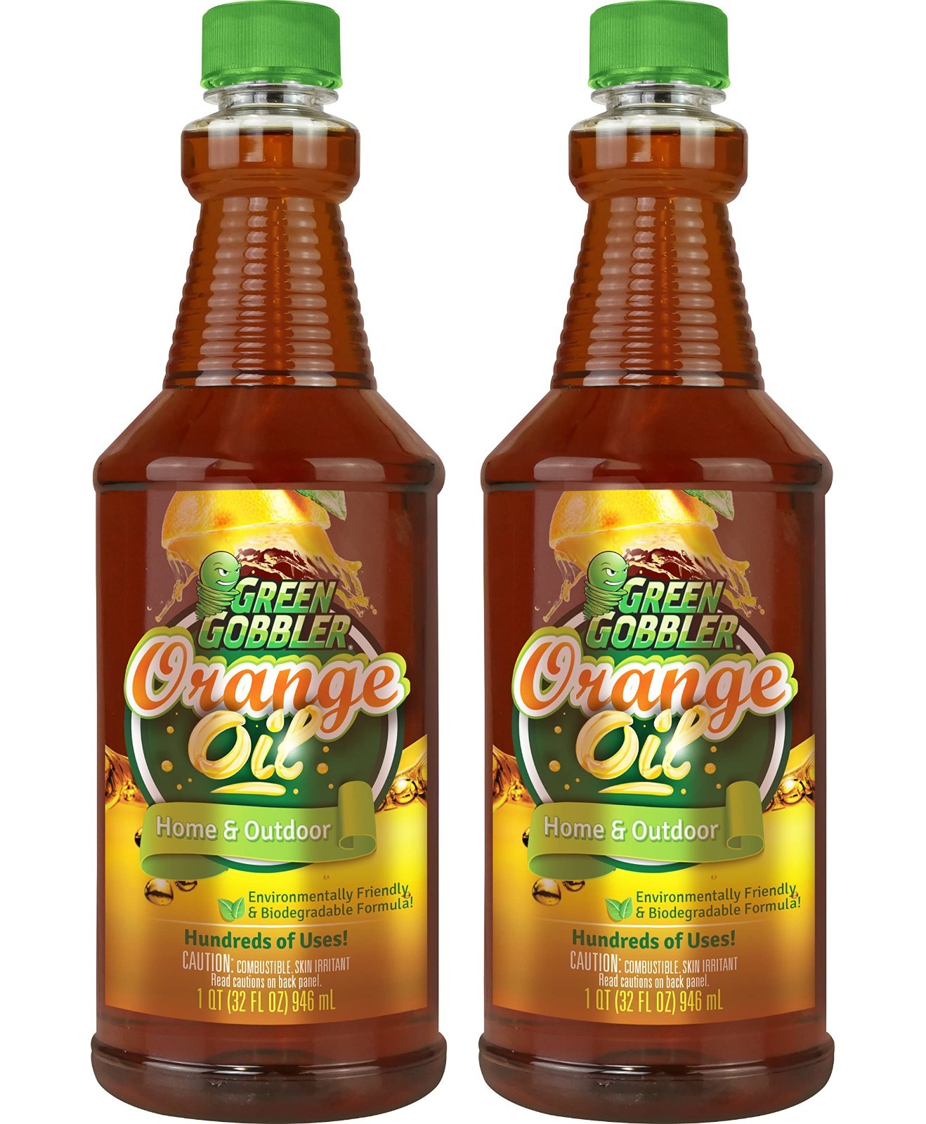 Concentrated Orange Oil Cleaner – Multi-Purpose Home & Outdoor Use – 32 oz (2 Pa