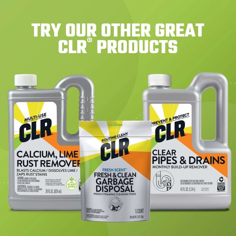 CLR Brand Clog-Free Drain Opener, Chemical-Free Pressurized Air Canister