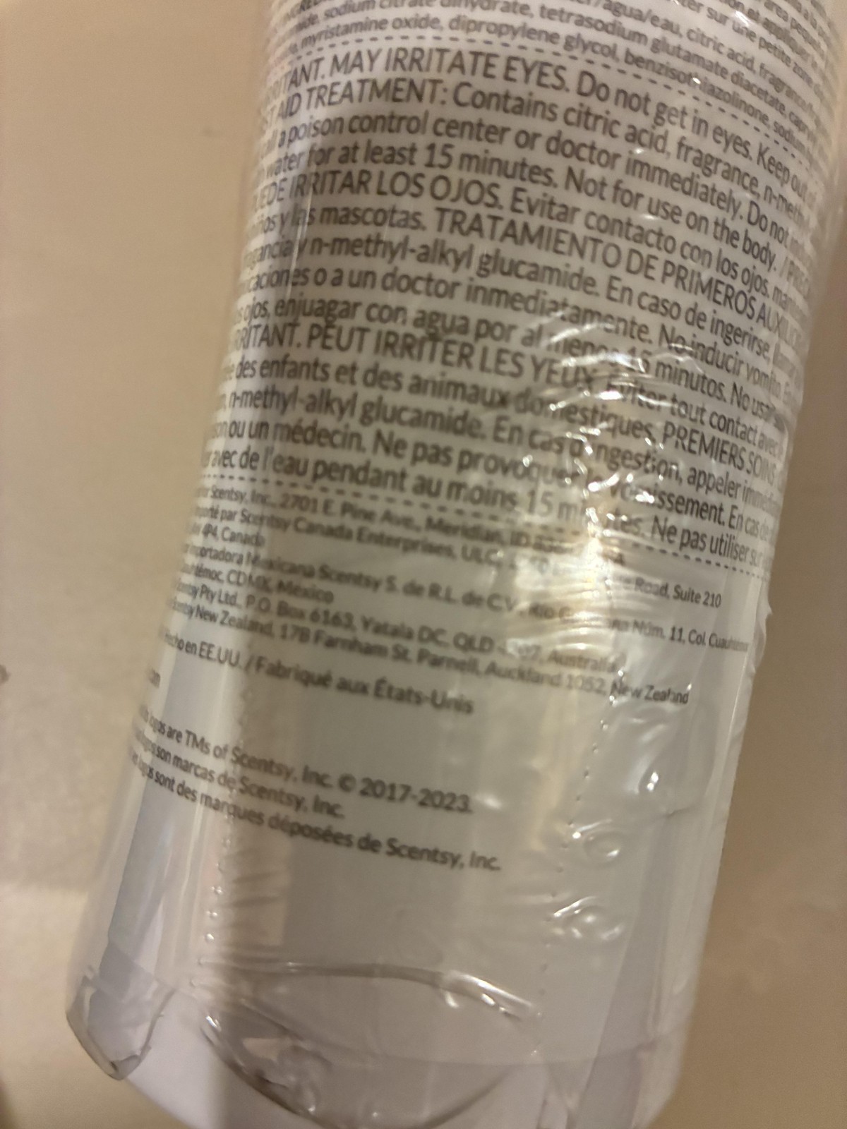 Scentsy Clean Bathroom Cleaner Spray Coastal Sunset Scent 16 Fl Oz 2pk USA New